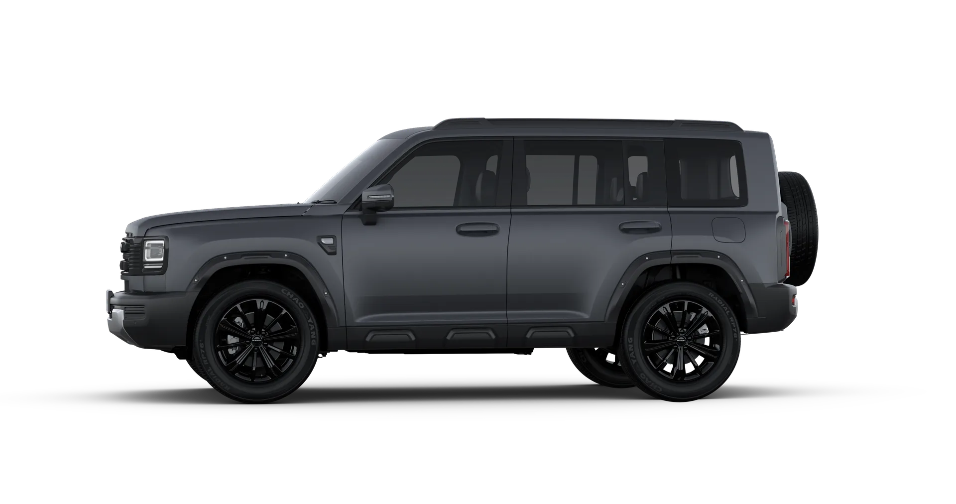 H7 HEV Gris Mate 360° - 9